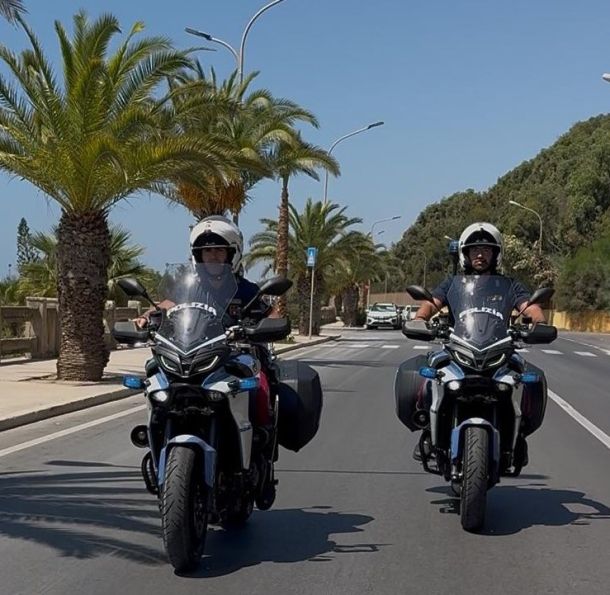 Nuove moto assegnate alla polizia: due Yamaha al commissariato di Gela
