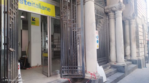 Ufficio postale del centro storico, in corso a Caltagirone i lavori di ristrutturazione e ampliamento