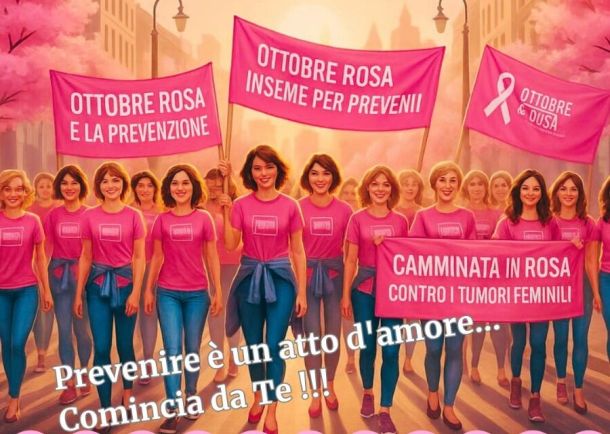 “Camminata in rosa”, Gela si mobilita per la prevenzione dei tumori femminili