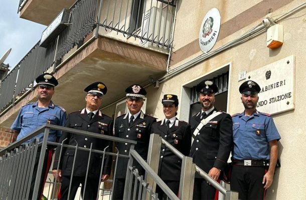 Il comandante della Legione Carabinieri “Sicilia” visita le Stazioni di Resuttano e Santa Caterina